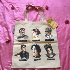 Out of Print Punk Authors Tote